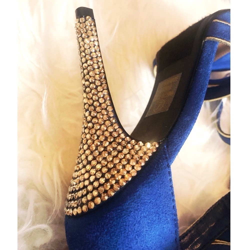 NEW Swarovski Crystal Rhinestones Sandals - Picture 11 of 11
